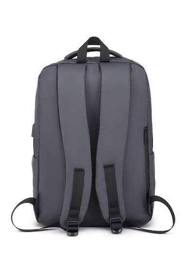Smart Bags Gumi Kumaş Uniseks Büyük Boy Sırt Çantası 8660 Gri
