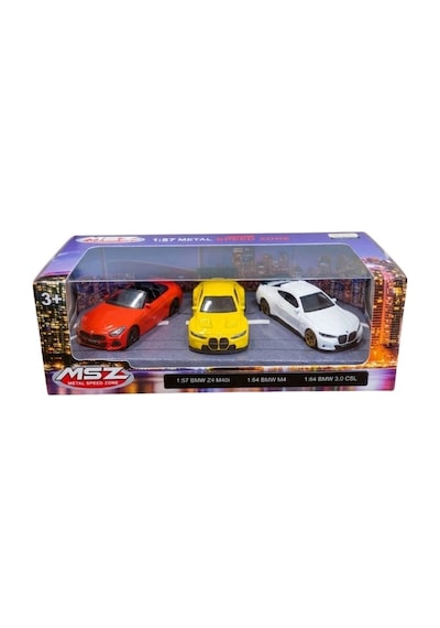 3'li Model Arabalar Serisi Wp6427 Kırmızı