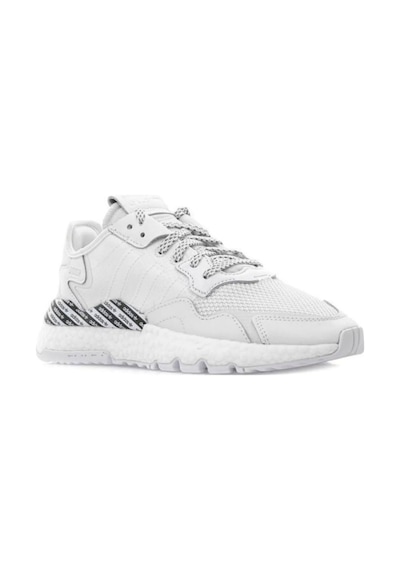 Adidas Nite Jogger Beyaz-siyah Spor Ayakkabı Erkek Beyaz
