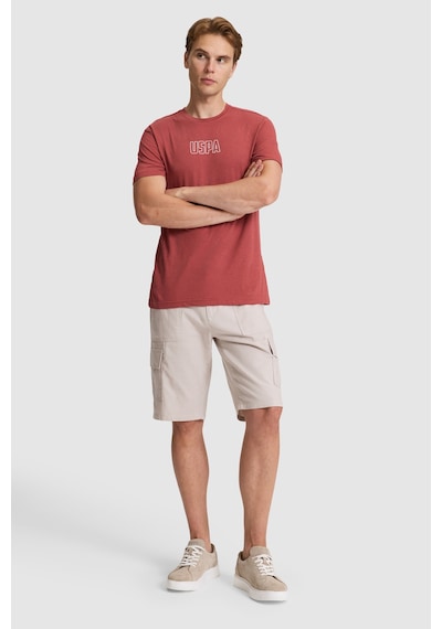 U.S. Polo Assn. U.s. Polo Assn. Erkek Vişne Tişört 50327159-vr223