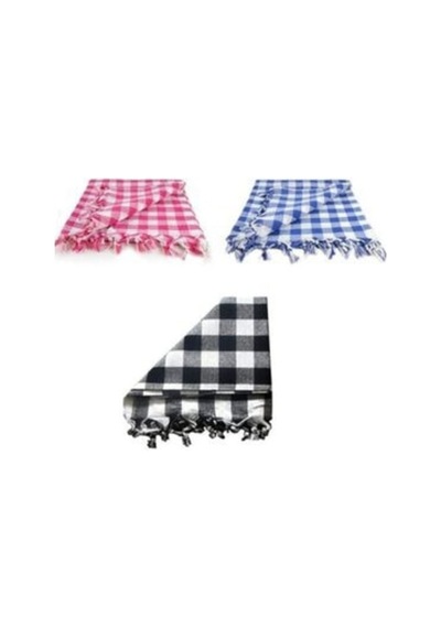 Asorti Otantik Sofra Bezi Piknik Masa Örtüsü 140cmx140cm Beyaz - 85308698 Beyaz