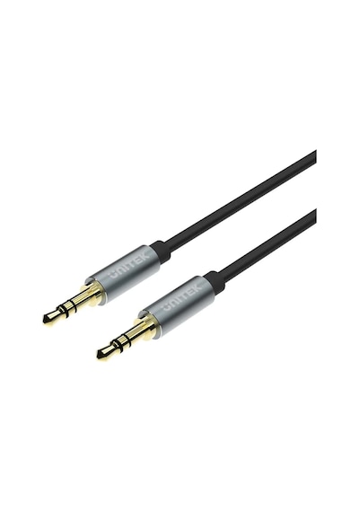 Unıtek 3.5mm Aux Ses Kablosu 1mt Altın Kaplama Y-c926abk