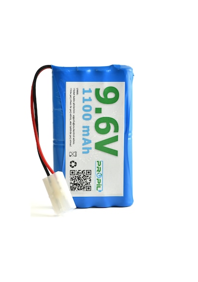 9.6v 1100 Mah Ni-mh Beyaz Tamiya Soketli Oyuncak Araba Pili 8 Pilli