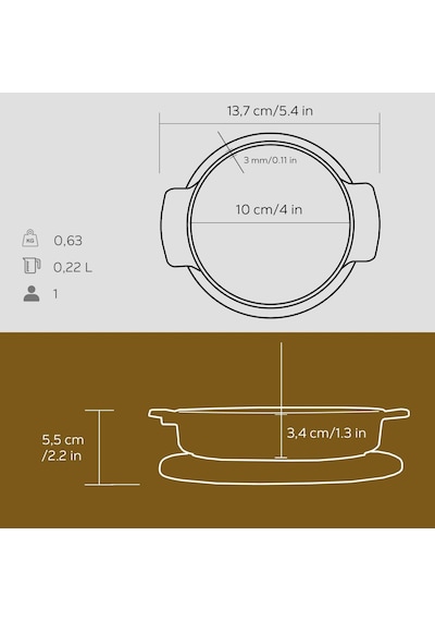 Lava,pişirme Kabı, Lv Eco Gv 11 K4, Yuvarlak Güveç, Altlık, Çap 11 Cm, Dökme Demir, Siyah Sku: Smg8690010565082 Açık