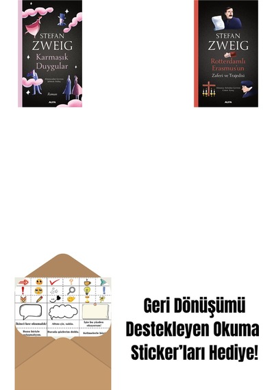 Karmaşık Duygular + Rotterdamlı Erasmus Un Zaferi Ve Trajedisi + Okuma Sticker'ları