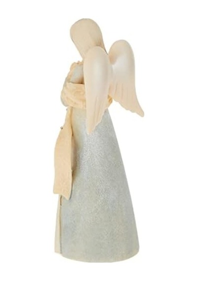 Enesco Foundations Koruyucu Melek Figürü, 10,72 Cm, Çok Renkli