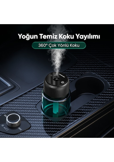 Harvox Şarjlı Yıldız Tavan Efektli Araç Ve Ofis İçi Buharlı Nemlendirici Koku Araç Parfümü 160 Ml