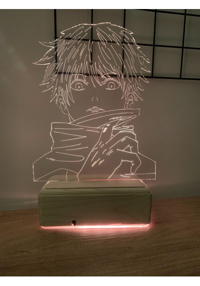 Jujutsu Kaisen Satoru Gojo 16 Renk Gece Lambası