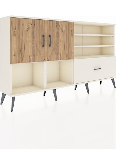 Arges Konsol 7 Raflı Tek Çekmeceli 2 Kapaklı 176x30x99 Aytaşı-çam/aytaşı Atlas Çam/aytası - Aytası Arges Konsol 7 Raflı Tek Çekmeceli 2 Kapaklı 176x30x99 Aytaşı-çam/aytaşı Atlas Çam/aytası - Aytası