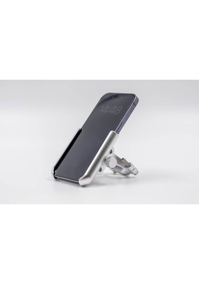 Brıvıga 360 Döner Alu Telefon Tutucu 60 100mm/32mm Gidon Çapı Siyah 260084 Diğer