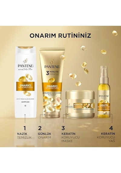 Pantene Miracle Onarıcı & Koruyucu Saç Kremi 220 Ml