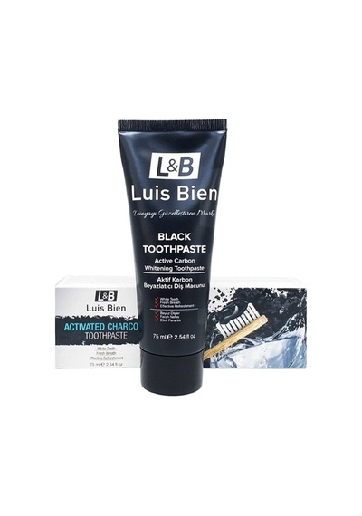 Luis Bien Black Aktif Karbonlu Diş Macunu 75 ML