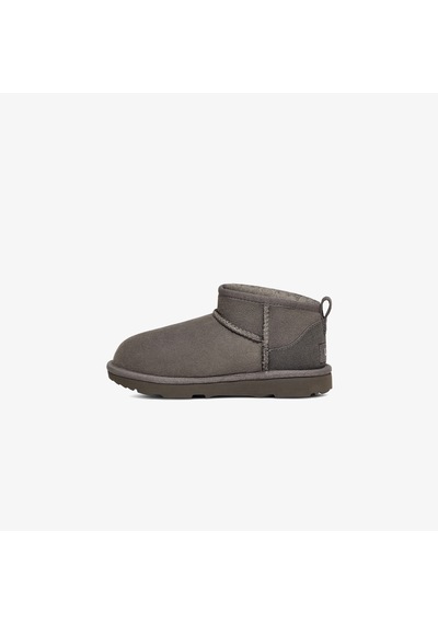 Ugg Classic Ultra Mini Çocuk Gri Bot Düz 1130750k Gri