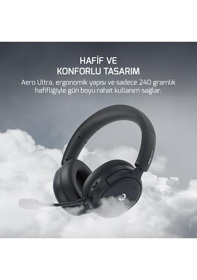 GamePower Aero Ultra Triple Oyuncu Kulaküstü Kulaklık
