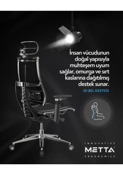 Yoga 4d Kahverengi Deri Yönetici Çalışma Koltuğu