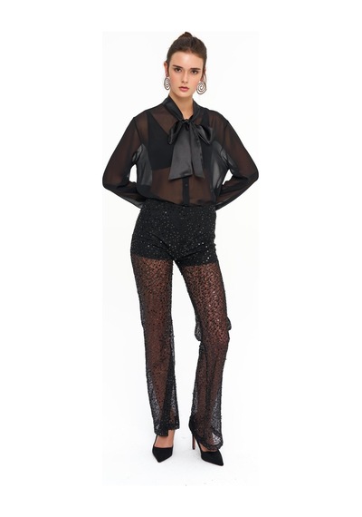 La Garita Midnight Glimmer Pantolon Siyah Siyah