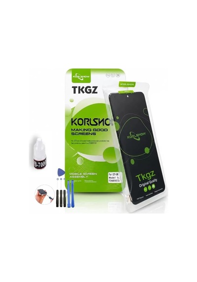 Tecno Spark 6 Go Uyumlu -korlshow- Lcd Ekran Dokunmatik Servıce Pack Lcd + B-7000 + Tamir Seti