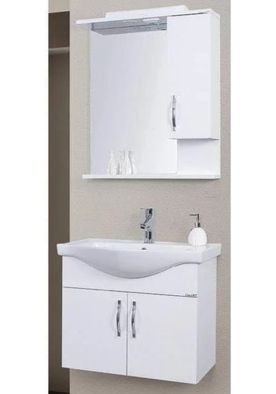 80 Cm Mdf Life Banyo Dolabı Suntalam Siyah