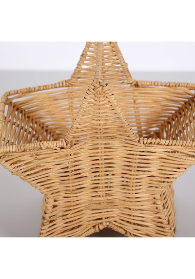 Bohem Rattan Yıldız Çatallık Ve Kaşıklık, Iskandinav, Modern