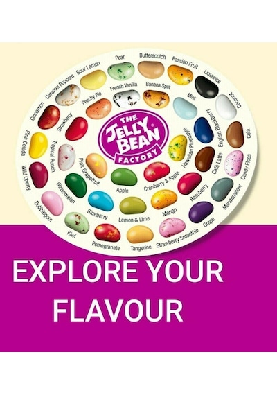The Jelly Bean Factory 36 Huge Flavours In A Tube 90 G