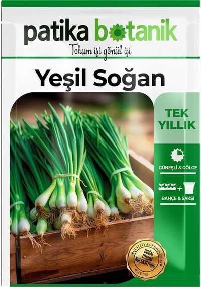 Yeşil Soğan Tohumu 500 Adet