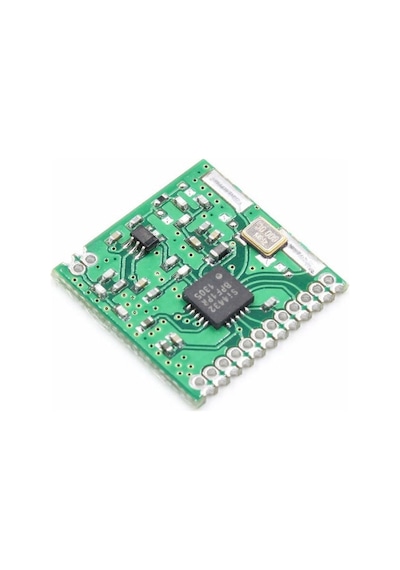 Sı4432 433mhz Rf Kablosuz Haberleşme Modülü Transceiver 1000 Metre 20dbm 240 930 Mhz 3.6 V