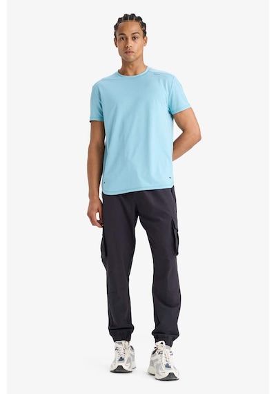 Defacto Slim Fit Dar Kesim Kargo Cepli Dokuma Sporcu Jogger Eşofman Altı E9361ax25auar214 Antrasit-ar214