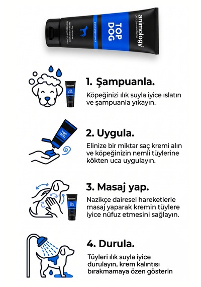 Animology Top Dog Conditioner Yumuşatıcı Ve Kıtık Açıcı Kedi Köpek Tüy Kremi 250 Ml