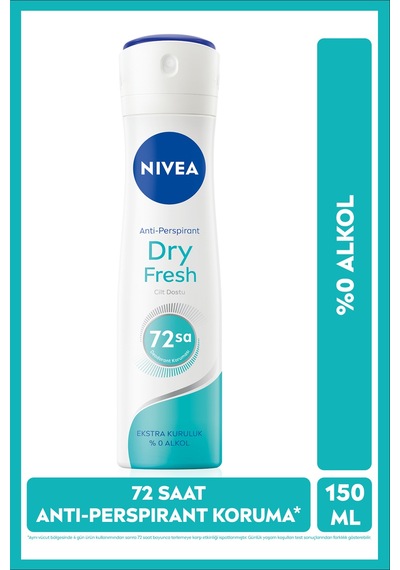 Deodorant Sprey & Fresh Dry Kadin 150ml