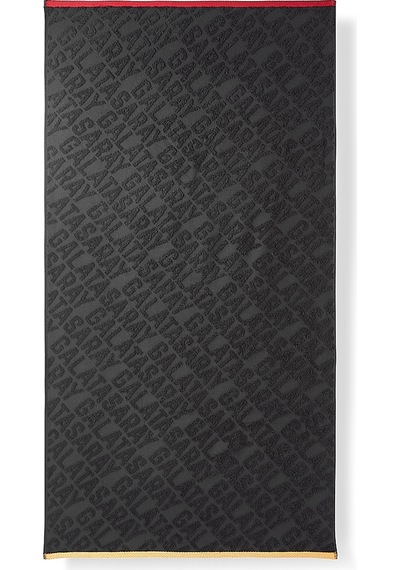 Gsstore Galatasaray Jakarlı Plaj Havlusu 70 x 140 U251465 Siyah