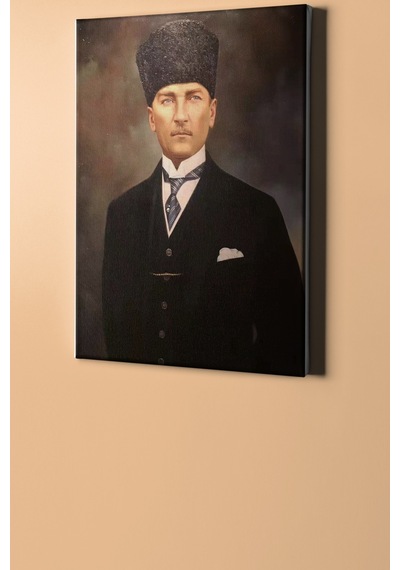 Webstyle Sayılarla Boyama Seti Kasnaklı Kalpaklı Atatürk 50 X 65 Cm