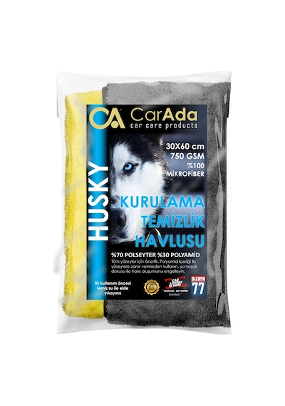 Mikrofiber Oto Kurulama Ve Temizlik Havlusu 30cmx60cm/750gsm