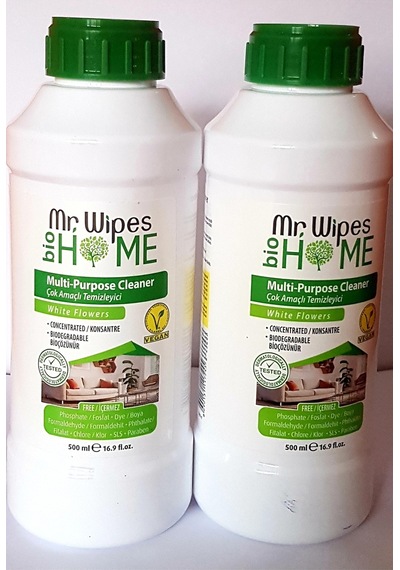 Farmasi Mr. Wipes Konsantre Çok Amaçlı Temizleyici 500Ml 2 Adet