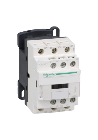 Schneider Cad32bd. 3na+2nk. Yardımcı Kontaktör. 24 Volt Dc