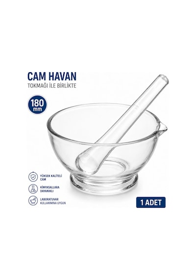Cam Havan Tokmağı İle Birlikte 180 Mm 1 Adet