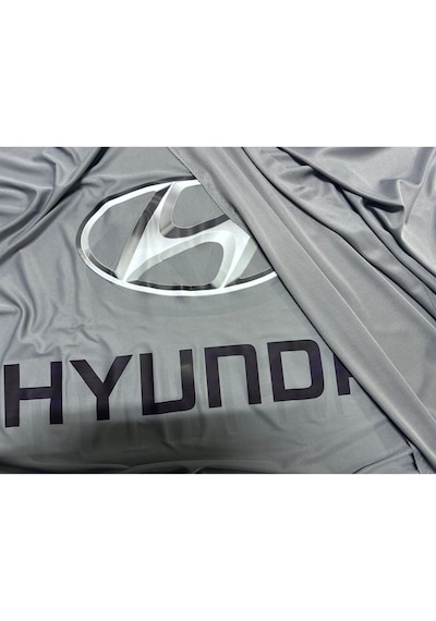 Hyundai İ10 2 Hatchback 2013-2016 Gri Kumaş Garaj Brandası Penye Branda Örtü