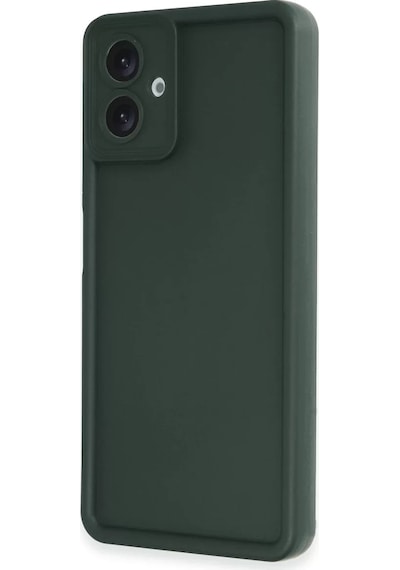 Newface Samsung Galaxy A06 Kılıf Viera Silikon - Koyu Yeşil