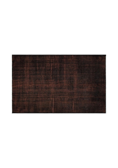 El Dokuması Vintage Yün-pamuk Kahve Halı 34404 172 X 280 Cm Kahverengi