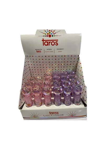 Taros Unick Color Kalp Tepeli Ruj Silgi