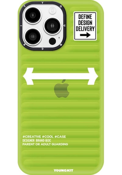 Apple Uyumlu iPhone 13 Pro Max Kılıf Youngkit Luggage Firefly Serisi Kapak