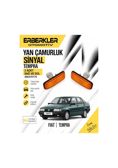 Tempra Yan Çamurluk Sinyal 2 Adet Sag Ve Sol 366370770 - Erb1853