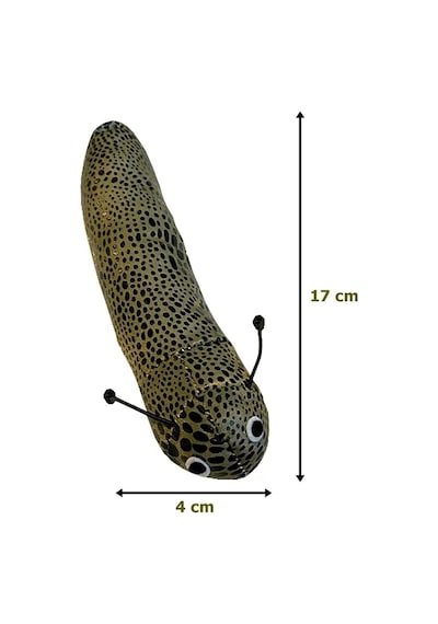 Markapet Kedi Otlu Benekli Tırtıl Kedi Oyuncağı 4 x 17 CM