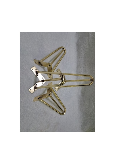 20 Cm Metal 4 Adet Gold Metal Mobilya, Dolap, Koltuk, Kanepe, Tv Ünitesi Ayakları Gold
