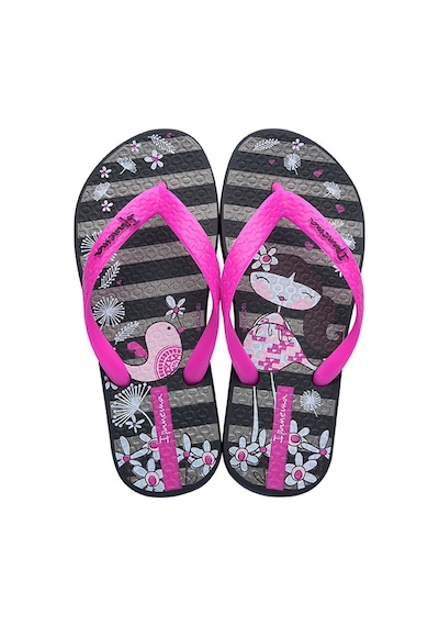 Ipanema İpanema Cls IV Çocuk Parmak Arası Terlik Siyah Pembe 25/34 D0604-RB Pembe
