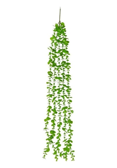 Nettenevime Yapay Çiçek Sarkan Okaliptus 80cm 5dal Yeşil Açık Diğer