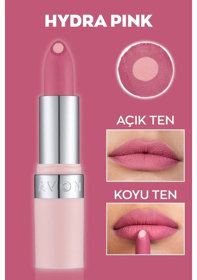 Avon Hydramatic Blush + Pink + Mauve Mat Ruj 3'lü