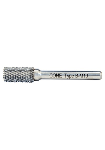 Cone Cone B Tipi Alın Kesmeli Silindirik Düz Karbür Kalıpçı Frezeleri 10mm