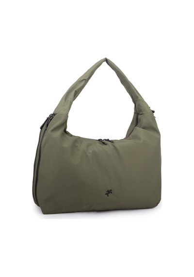 Nas Bag Kadın Büyük Boy Spor Şık Günlük Ultra Hafif Omuz Çantası En 40 Cm Boy 32 Cm Haki