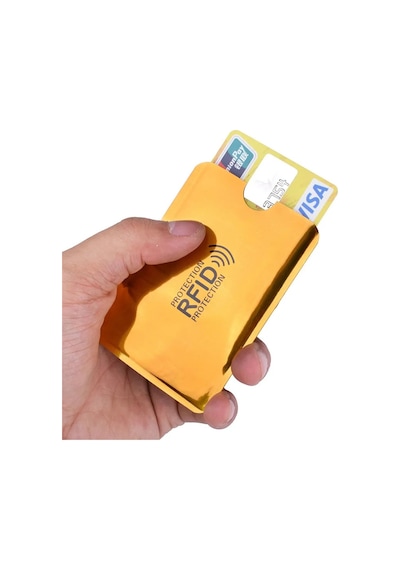 Temassız Kredi Banka Kimlik Kartı Koruyucu Kılıf Hırsızlık Önleyici Rfid Nfc 1 Adet