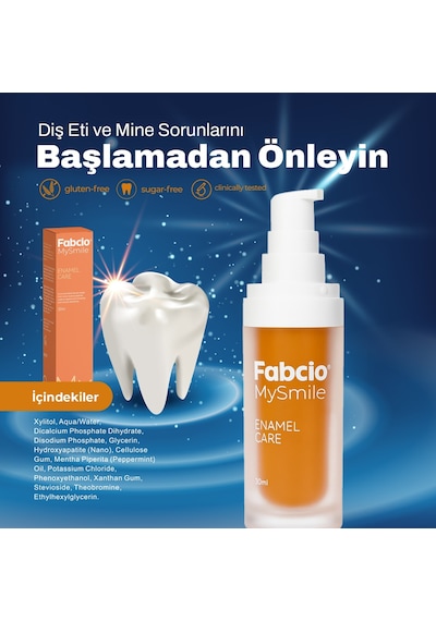 Fabcio Mysmile Florürsüz Diş Minesi Bakım Serum/diş Macunu Diş Eti Bakımı